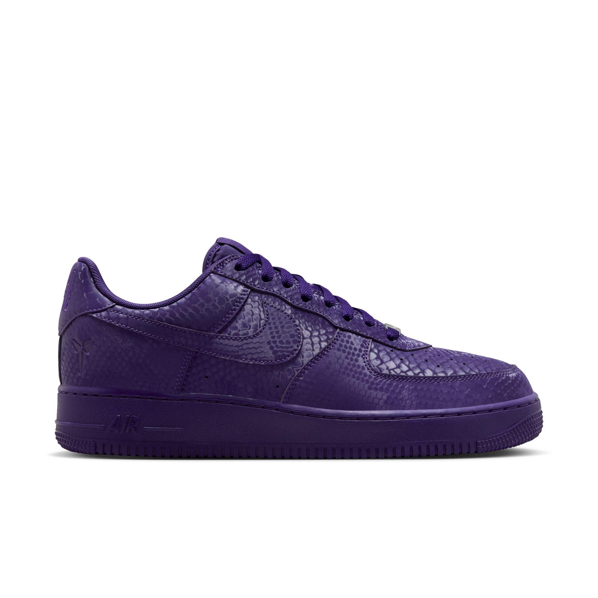 Nike Kobe Air Force 1 Low Court Purple Men's Shoe | Hibbett